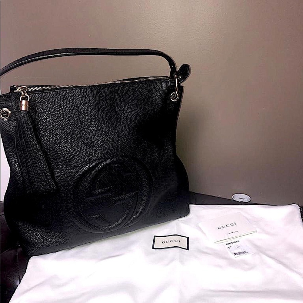 Gucci Soho Large Leather Hobo Bag